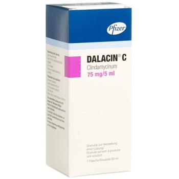 Dalacin C Gran 75 mg/5ml for Syrup Fl 80 ml