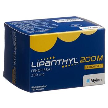 Lipanthyl 200 M caps 200 mg 100 pcs