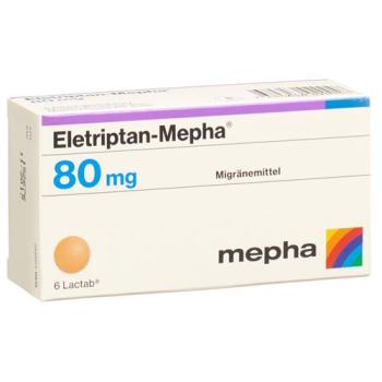 Eletriptan-Mepha Lactab 80 mg 6 pcs