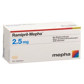 Ramipril-Mepha Tabl 2.5 mg 100 pcs