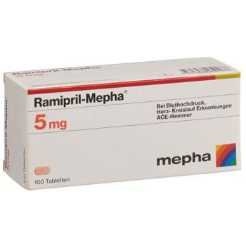 Ramipril-Mepha Tabl 5 mg 100 pcs