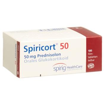 Spiricort Filmtablet 50 mg 100 pcs