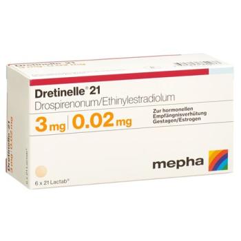 Dretinelle 21 lactab 6 x 21 pcs