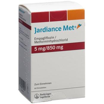 Jardiance Met Filmtablet 5/850mg 60 pcs