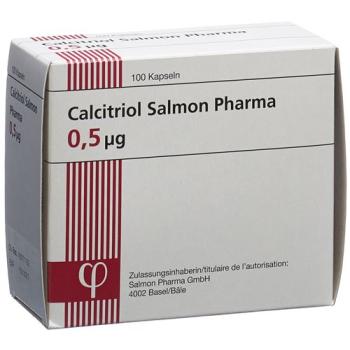 Calcitriol Salmon Pharma Kaps 0.5 mcg 100 pcs