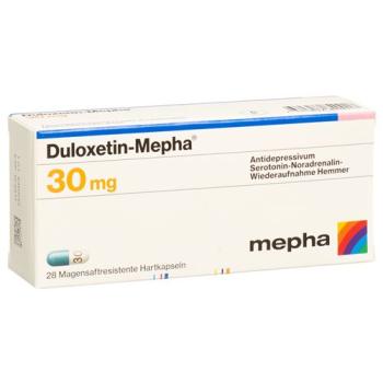 Duloxetin Mepha 30 mg 28 Kaps