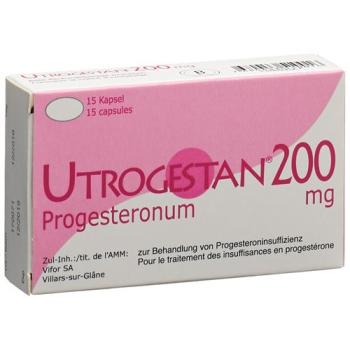 Utrogestan Kaps 200 mg 45 pcs
