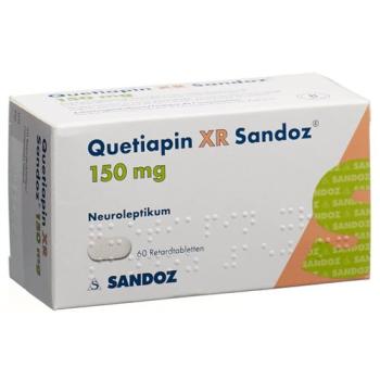 Quetiapine XR Sandoz Ret Tabl 150 mg 60 pcs