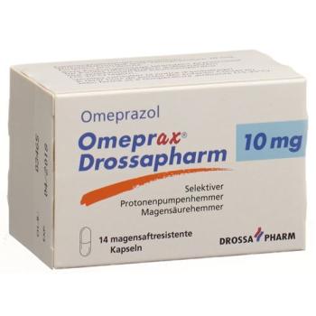 Omeprax-Drossapharm Kaps 10 mg 14 pcs