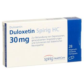 Duloxetine Spirig HC Kaps 30 mg 28 pcs