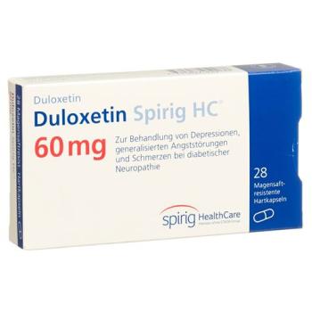 Duloxetine Spirig HC Kaps 60 mg 28 pcs