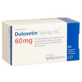 Duloxetine Spirig HC Kaps 60 mg 84 pcs