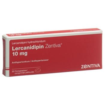 Lercanidipin Zentiva Filmtabl 10 mg 30 pcs