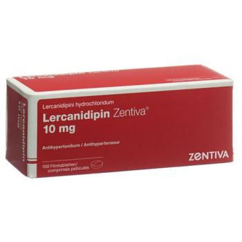 Lercanidipin Zentiva Filmtabl 10 mg 100 pcs