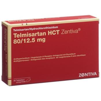 Telmisartan HCT Zentiva Tabl 80/12.5 mg 30 pcs