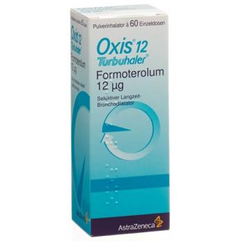 Oxis Turbuhaler Inh Plv 12 mcg/dose 60 doses