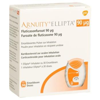 ARNUITY ELLIPTA Inh Plv 90 mcg
