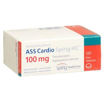ASS Cardio Spirig HC Filmtablet 100 mg 120 pcs