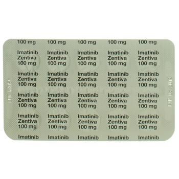 Imatinib Zentiva Filmtabl 100 mg 60 pcs