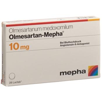 Olmesartan-Mepha Lactab 10 mg 28 pcs