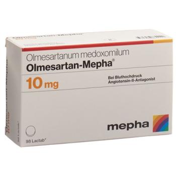 Olmesartan-Mepha Lactab 10 mg 98 pcs