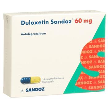 Duloxetine Sandoz Kaps 60 mg 14 pcs