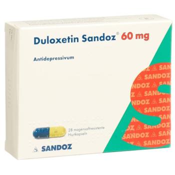 Duloxetine Sandoz Kaps 60 mg 28 pcs