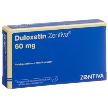 Duloxetine Zentiva Kaps 60 mg 14 pcs