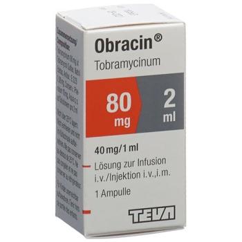 Obracin Inj L&ouml;s 80mg/2ml perf 2ml