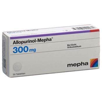 Allopurinol-Mepha Tabl 300 mg 30 pcs
