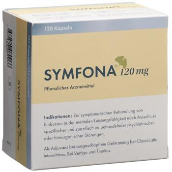 Symfona Kaps 120 mg 120 pcs