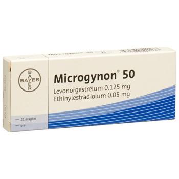 Microgynon 50 Drag 21 pcs