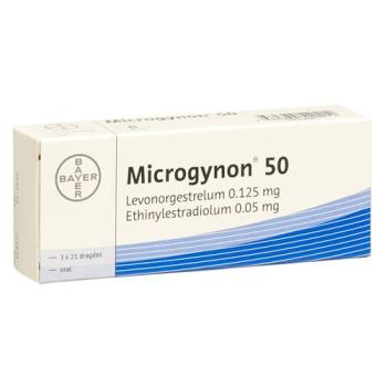 Microgynon 50 Drag 3 x 21 pcs