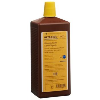 Betadine soap liq bottle 1000 ml