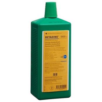 Betadine solution standardized sol Fl 1000 ml