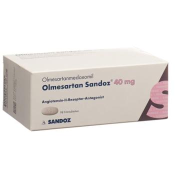 Olmesartan Sandoz film tablets 40 mg 98 pcs