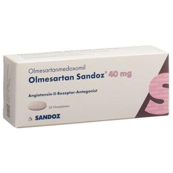 Olmesartan Sandoz film tablets 40 mg 28 pcs