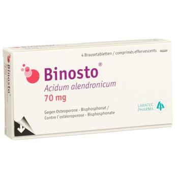 Binosto Effervescent Tabl 70 mg 4 pcs