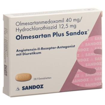 Olmesartan Plus Sandoz Filmtablet 40/12.5mg 28 pcs