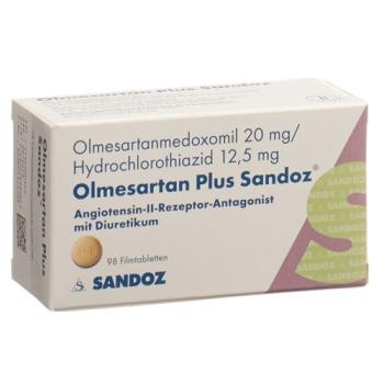 Olmesartan Plus Sandoz Filmtablet 20/12.5mg 98 pcs
