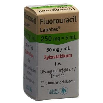 Fluorouracil Labatec Inj L&ouml;s 250 mg/5ml perf 5 ml