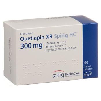 Quetiapin XR Spirig HC Ret Tabl 300 mg 60 pcs
