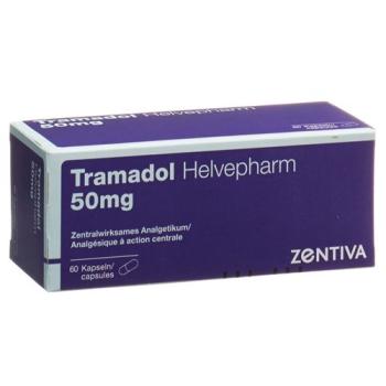 Tramadol Helvepharm Kaps 50 mg 60 pcs