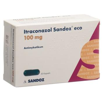 Itraconazole Sandoz eco Kaps 100 mg 30 pcs