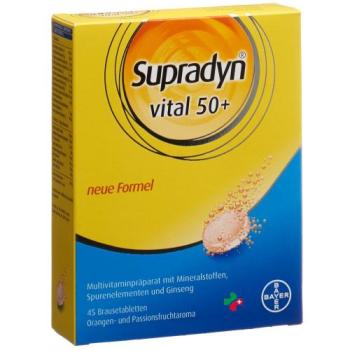 Supradyn Vital 50+ Brausetabletten (neu) 45 Stück