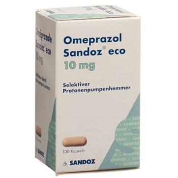 Omeprazol Sandoz eco Kaps 10 mg Ds 100 pcs