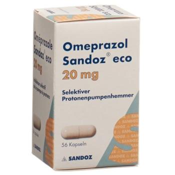 Omeprazol Sandoz eco Kaps 20 mg Ds 56 pcs
