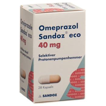 Omeprazol Sandoz eco Kaps 40 mg Ds 28 pcs