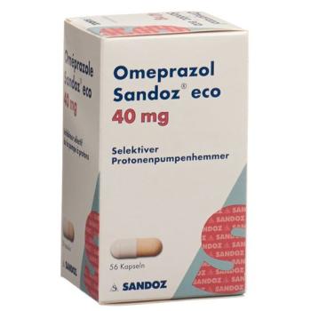 Omeprazol Sandoz eco Kaps 40 mg Ds 56 pcs
