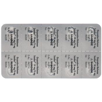 Oxycodon-naloxone Sandoz Ret Tabl 10 mg/5 mg 60 pcs